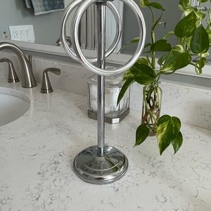 🌻Chrome 2-ring towel holder